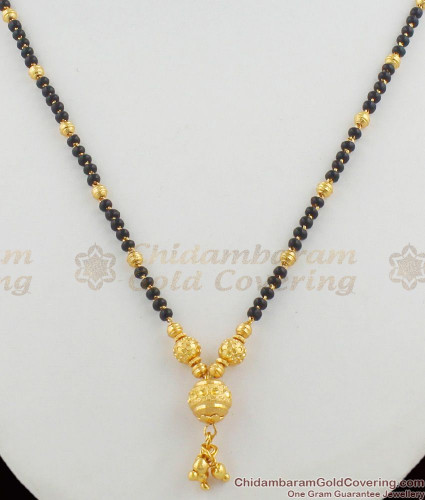 Black deals mangalsutra chain